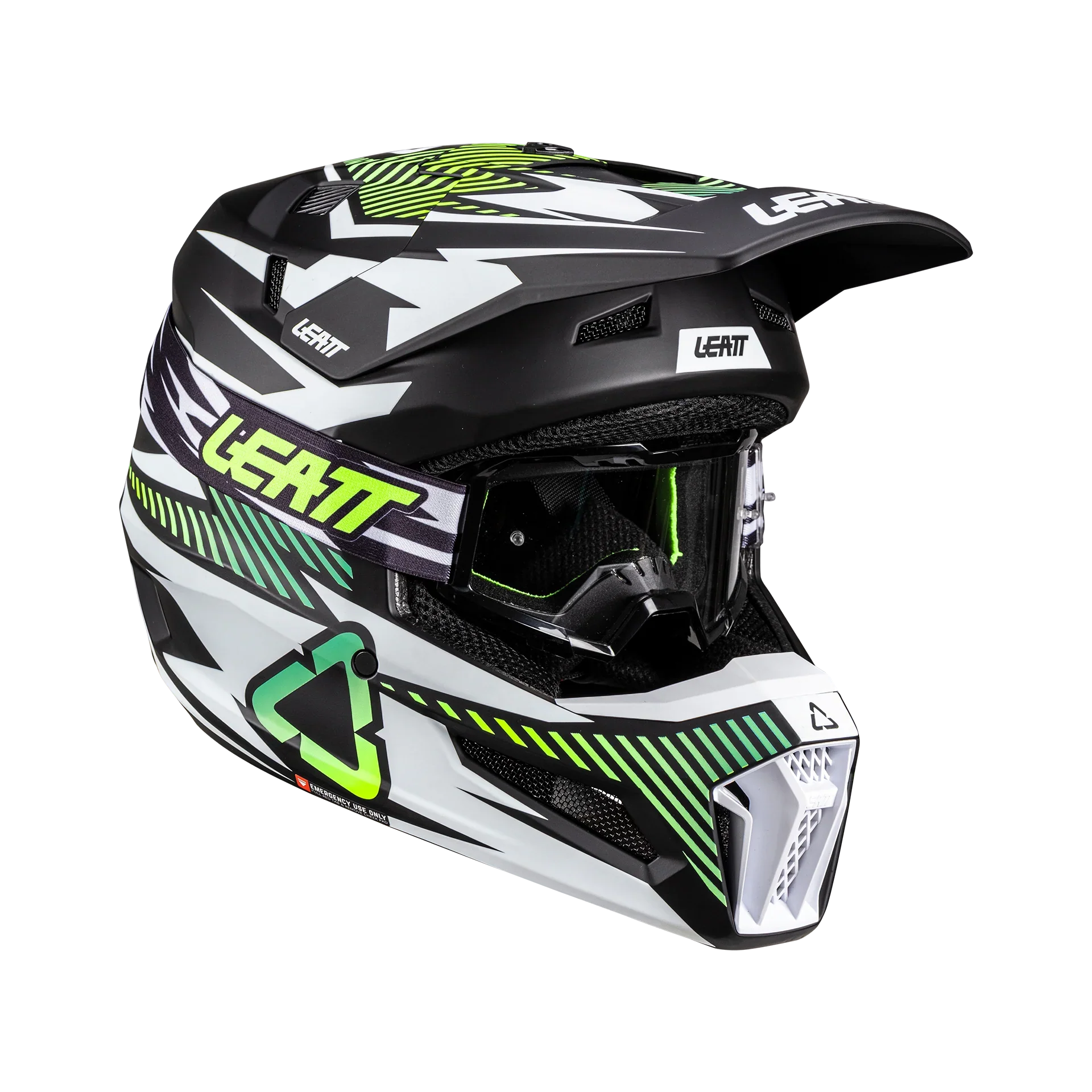 Leatt Moto 3.5 Helmet with 2.5s Goggle - Junior - Image 9