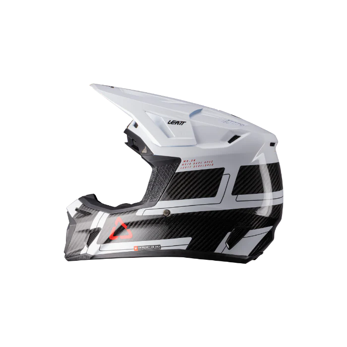 Leatt Moto 9.5 Carbon Helmet with 6.5 Iriz Goggles - Image 4