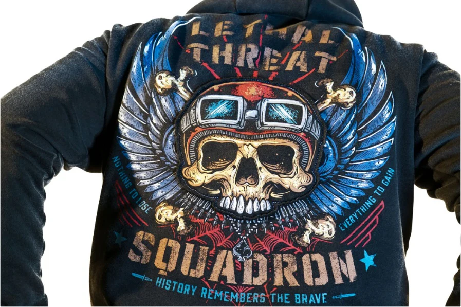 Lethal Threat Flight and Fight Hoodie - Image 2