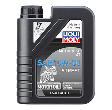 Liqui Moly 4T Synthetic Street Engine Oil - 10W-30