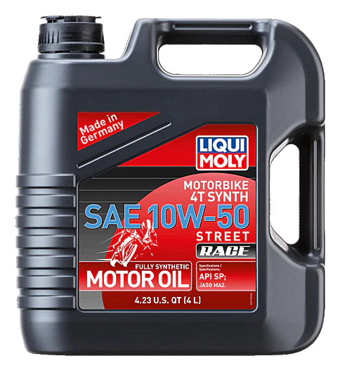Liqui Moly 4T Synthetic Street Race Engine Oil - 10W-50 - Image 2