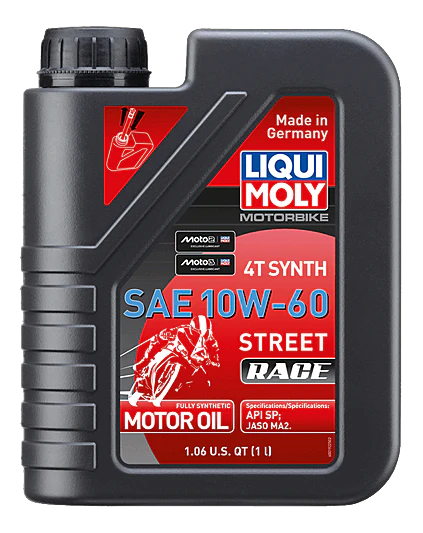 Liqui Moly 4T Synthetic Street Race Engine Oil - 10W-60