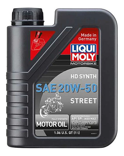 Liqui Moly HD Synthetic Street Engine Oil - 20W-50