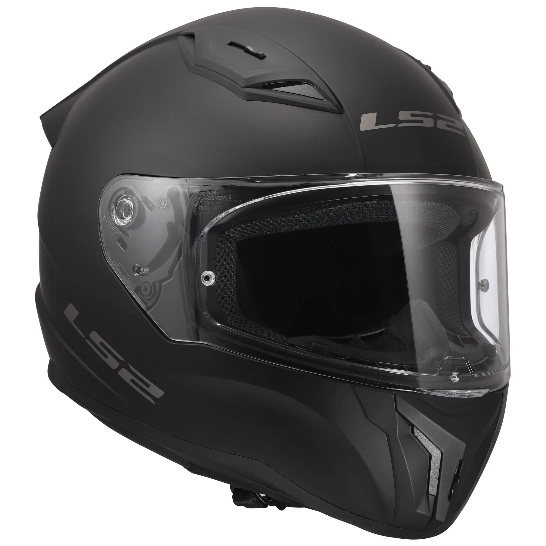 LS2 Centric Solid Full Face Motorcycle Helmet W/Photochromic Shield - Image 4