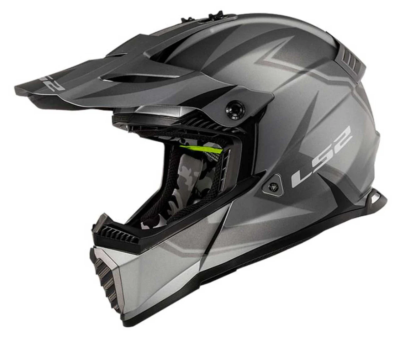 LS2 Gate TwoFace MX Helmet - Image 2