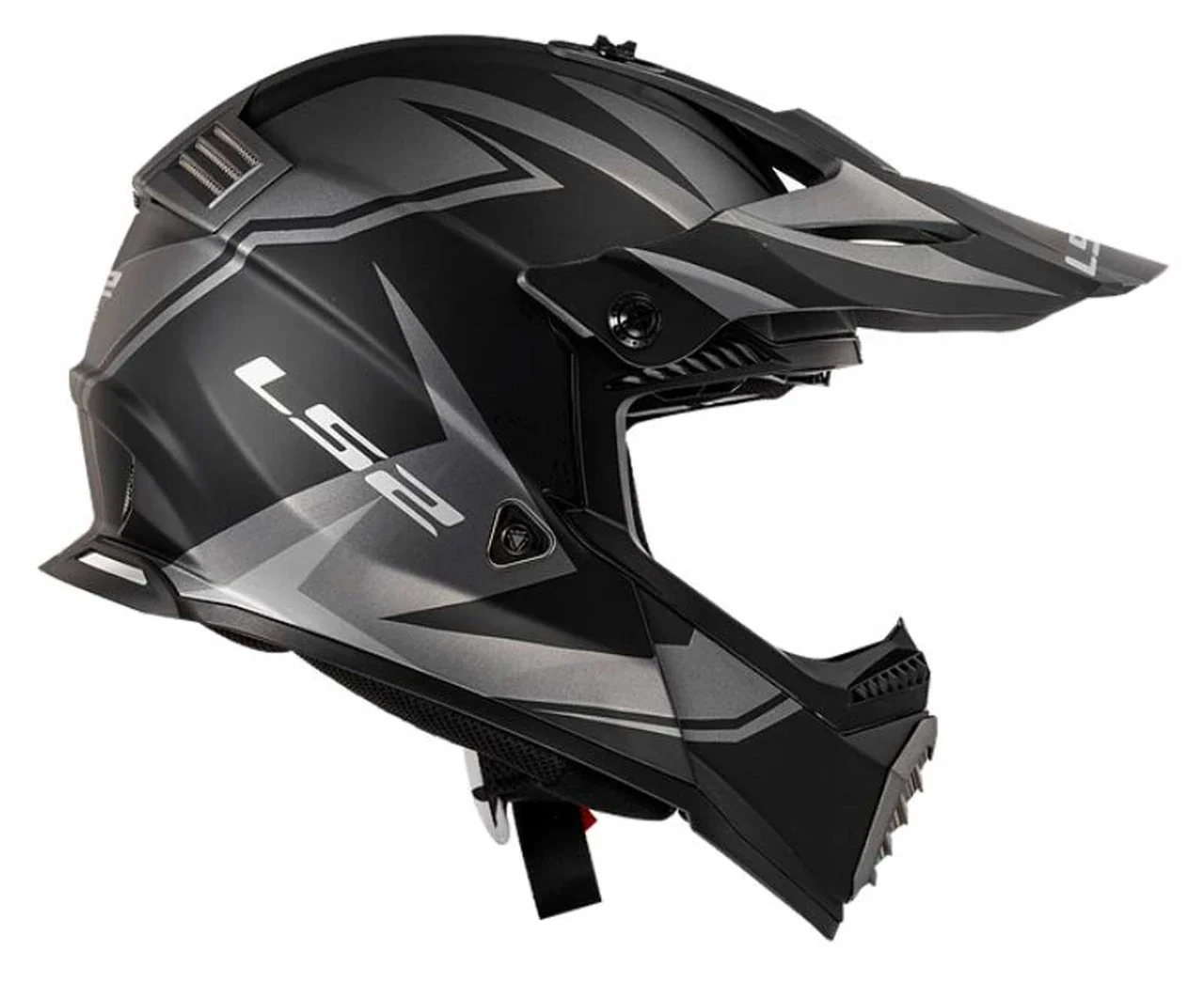 LS2 Gate TwoFace MX Helmet - Image 3