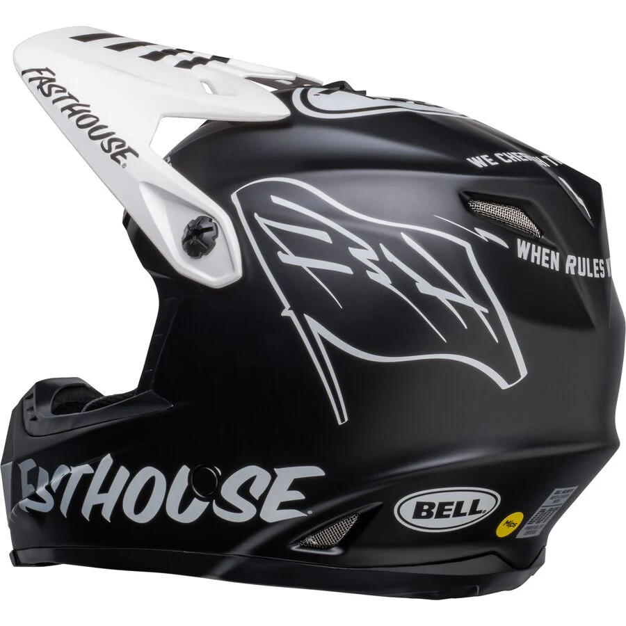 Bell Youth Moto-9 Mips Fasthouse Flying Colors Helmet - Image 4