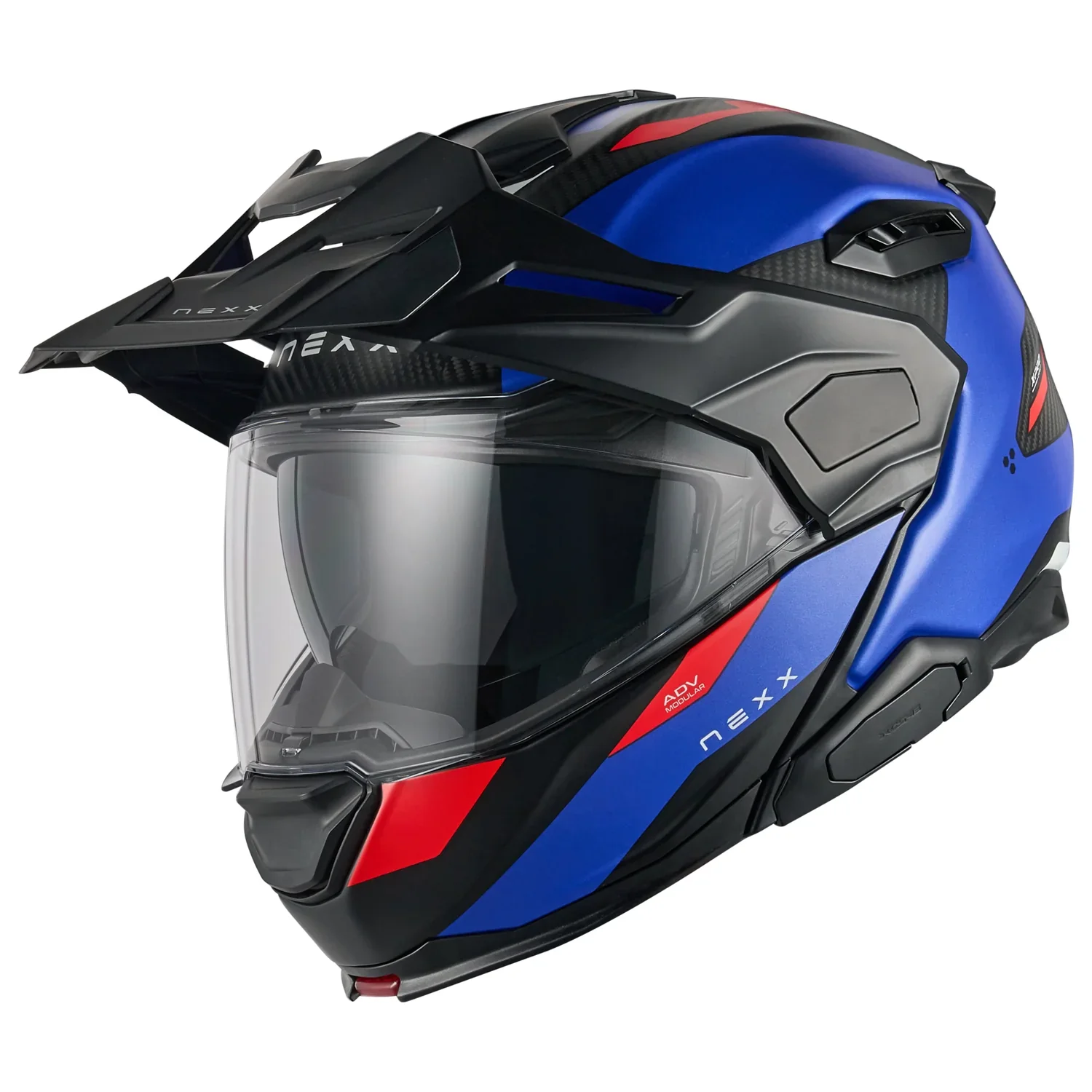 NEXX X.Lifecountry Terra Carbon Modular Adventure Touring Helmet - Image 3