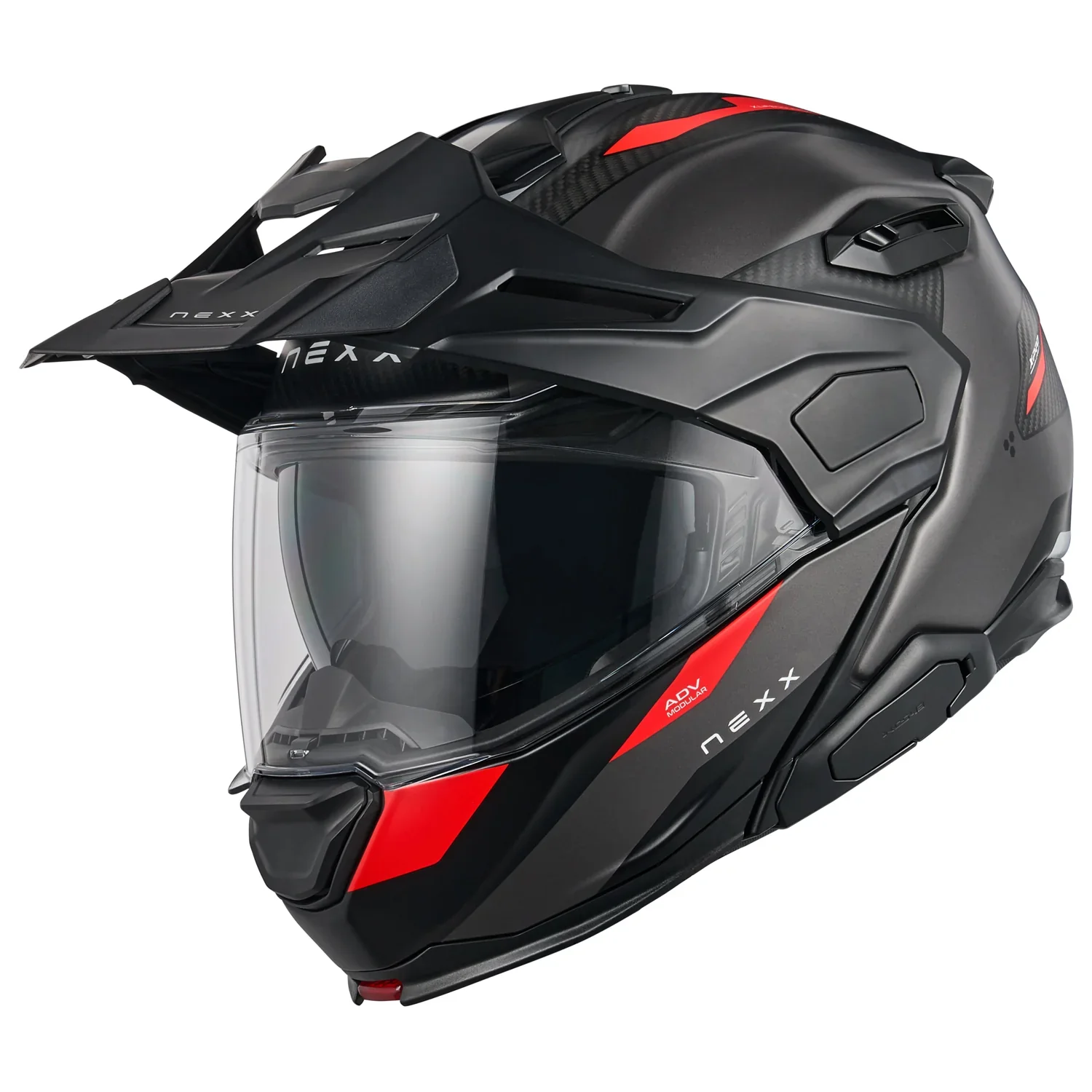 NEXX X.Lifecountry Terra Carbon Modular Adventure Touring Helmet - Image 4