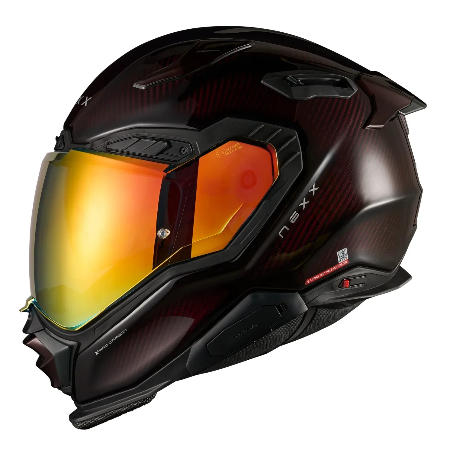 NEXX X.WST3 Lava Carbon Helmet - Image 4