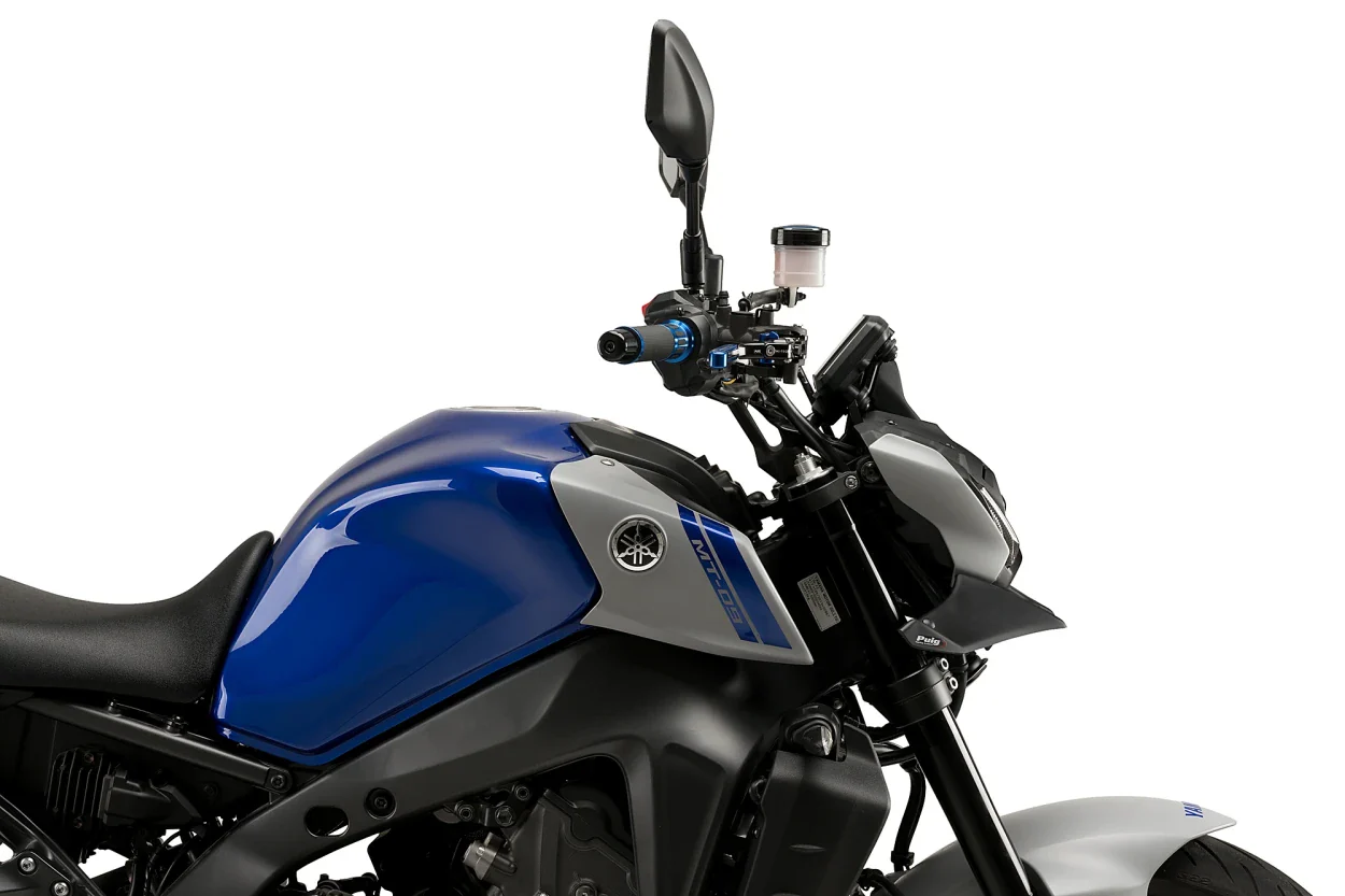 Puig Naked Front Side Spoilers Yamaha MT-09 2021-2023 - Image 4