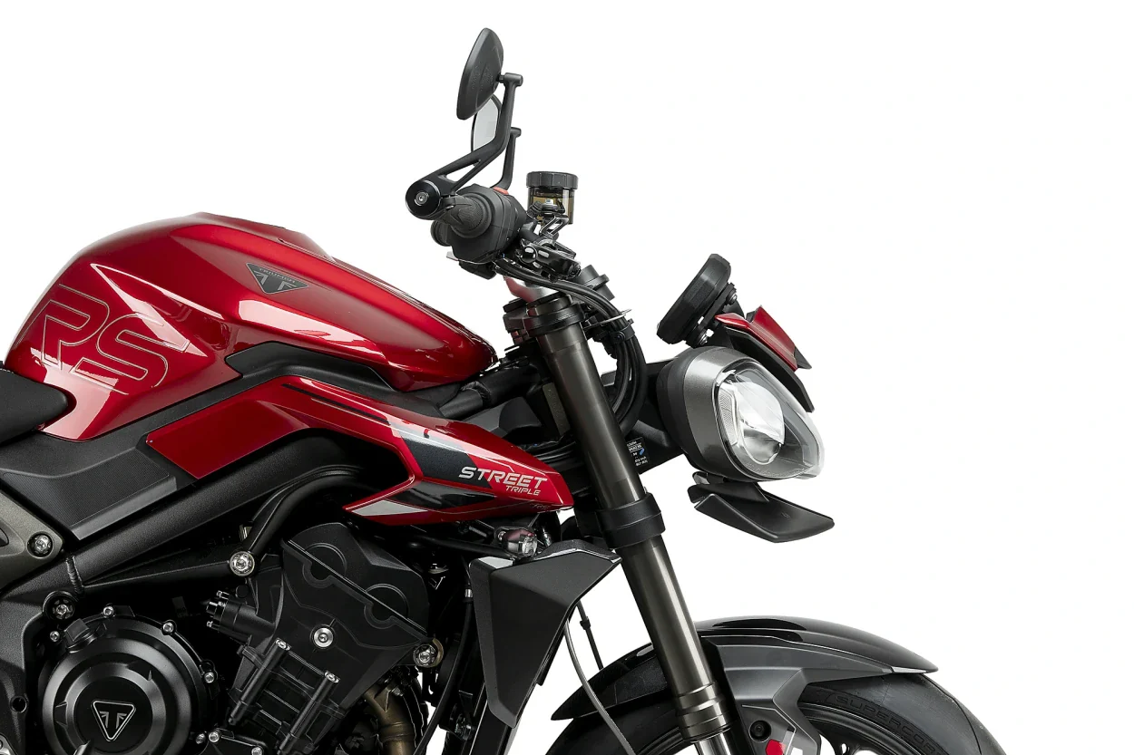 Puig Naked Front Spoilers Triumph Speed Triple 1200 RS / Street Triple 765 R / RS 2021-2025 - Image 3