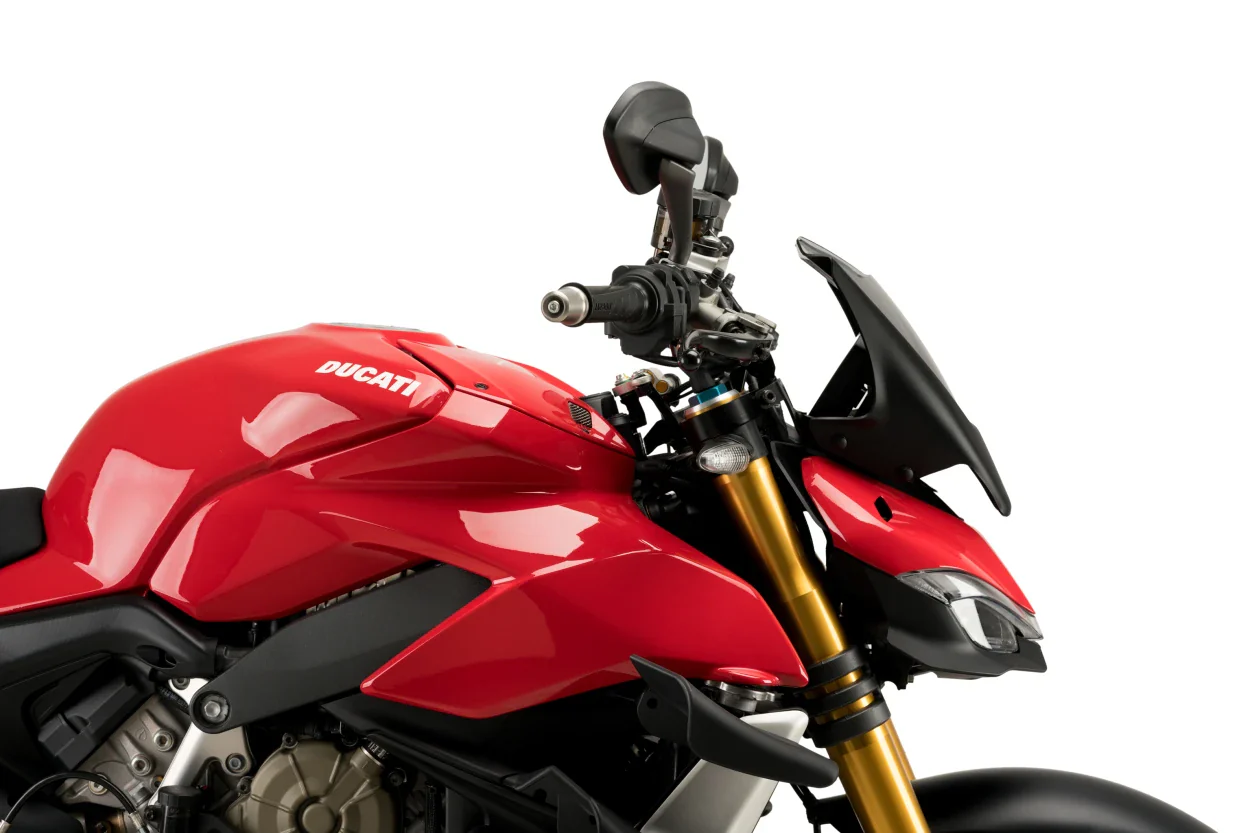 Puig Naked New Generation Windscreen Ducati Streetfighter V4 / V4S / V2 2020-2024 - Image 4