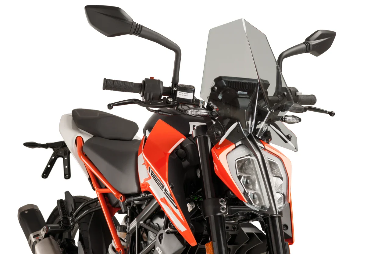Puig Naked New Generation Windscreen KTM 390 Duke 2017-2023 - Image 2