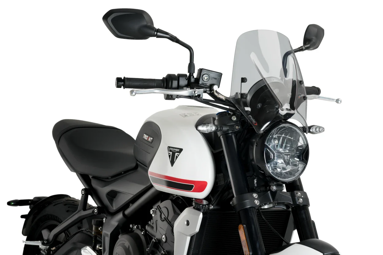 Puig Naked New Generation Windscreen Triumph Trident 660 2021-2025 - Image 4