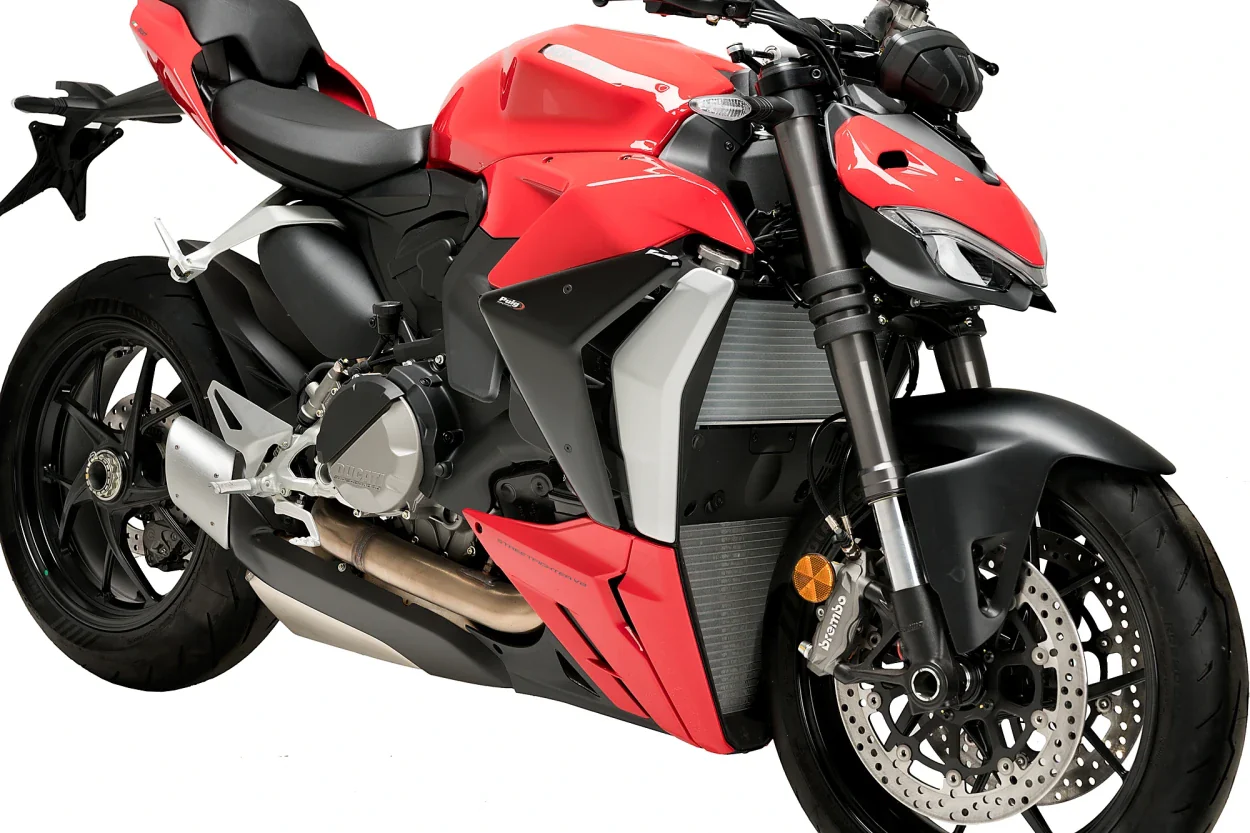 Puig Naked Side Spoilers Ducati Streetfighter V2 2022-2024 - Image 2