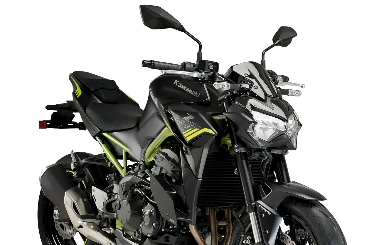 Puig Naked Side Spoilers Kawasaki Z650 2020-2024