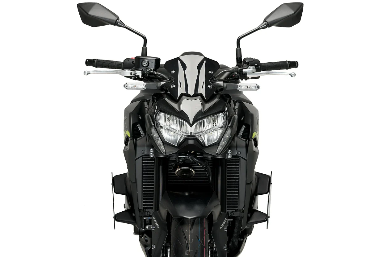 Puig Naked Side Spoilers Kawasaki Z650 2020-2024 - Image 2