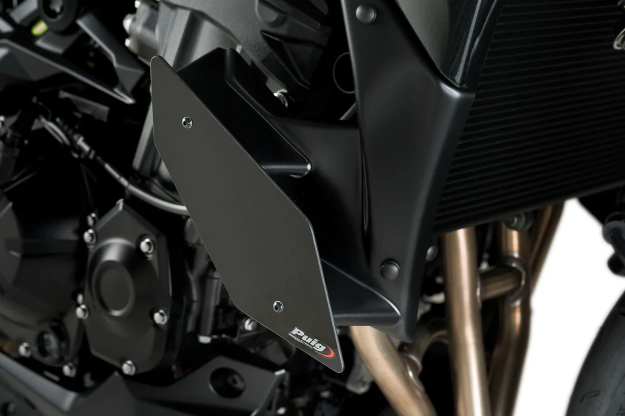 Puig Naked Side Spoilers Kawasaki Z650 2020-2024 - Image 5