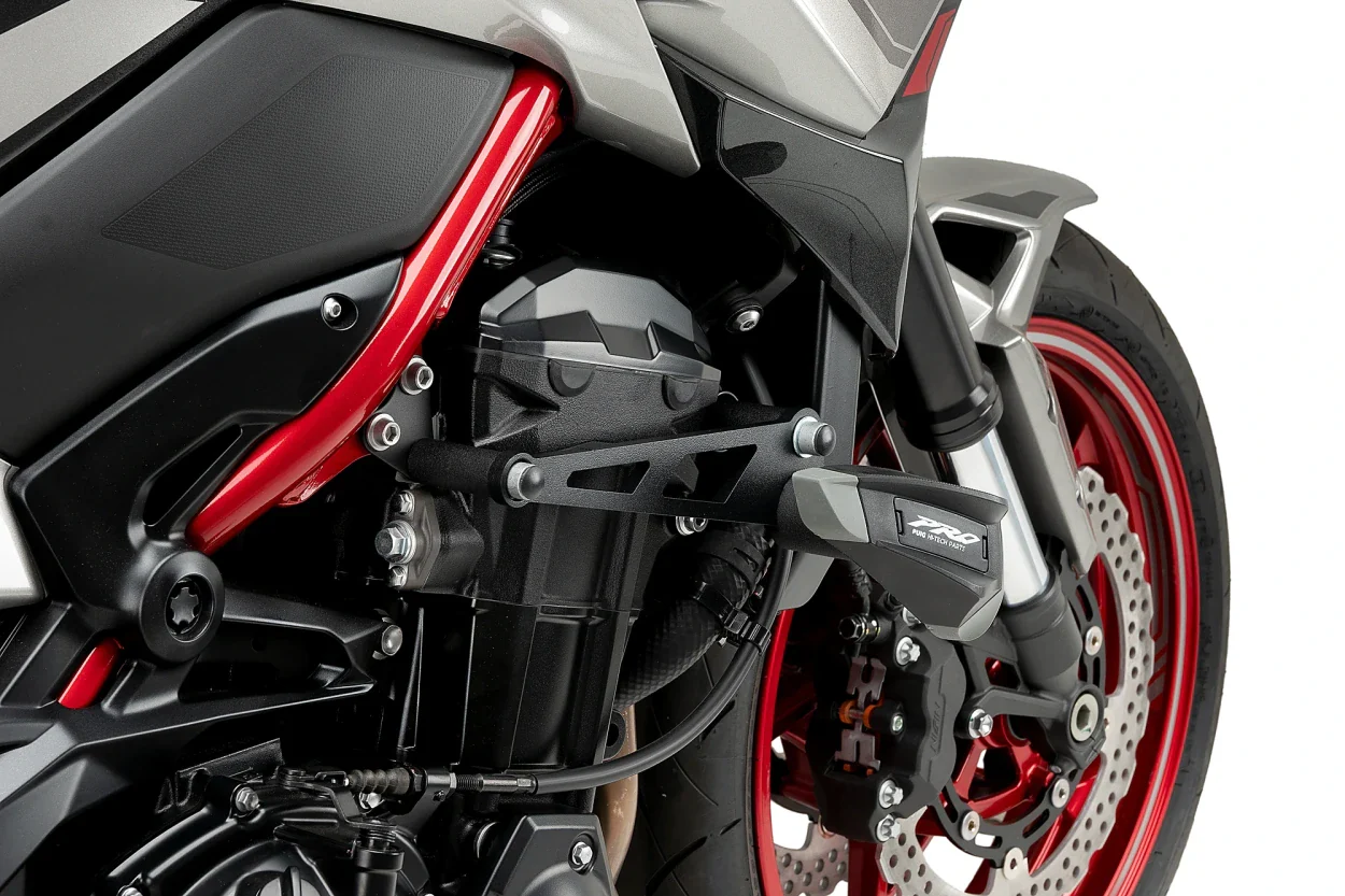 Puig Pro 2.0 Frame Sliders Kawasaki Z900 / SE 2017-2024 - Image 2