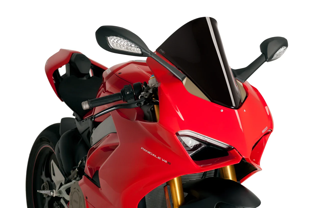 Puig R-Racer Windscreen Ducati Panigale V4 / V4S / V4SP / V4R 2020-2024 - Image 2