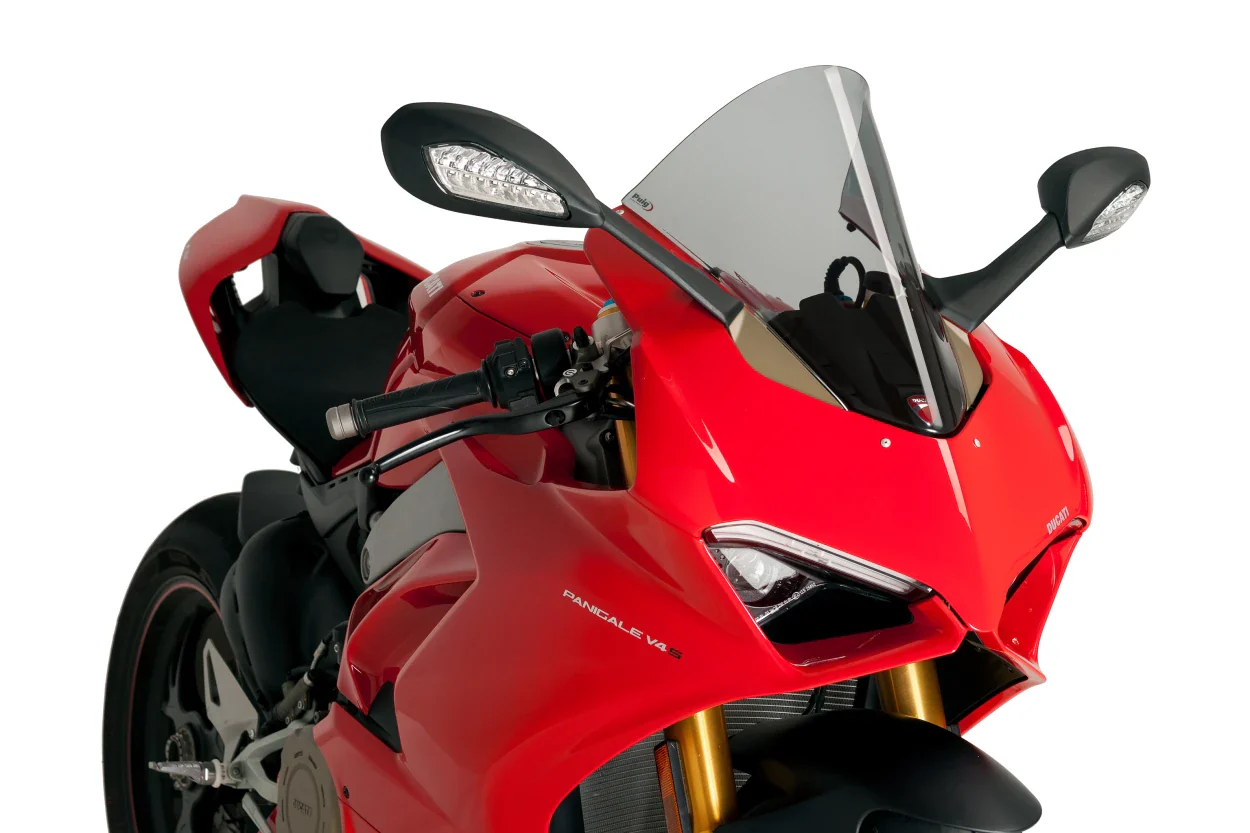 Puig R-Racer Windscreen Ducati Panigale V4 / V4S / V4SP / V4R 2020-2024 - Image 6