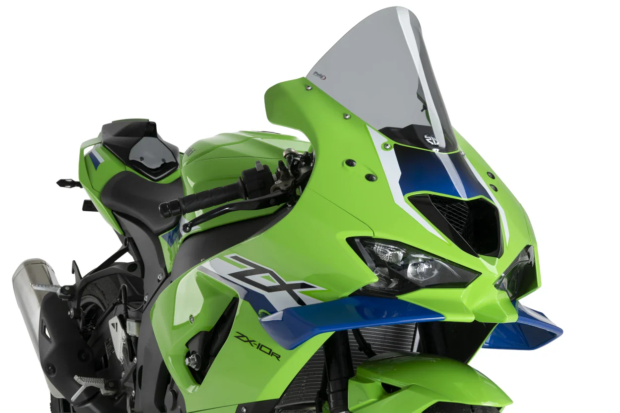 Puig R-Racer Windscreen Kawasaki ZX10R / ZX10RR 2021-2025 - Image 9