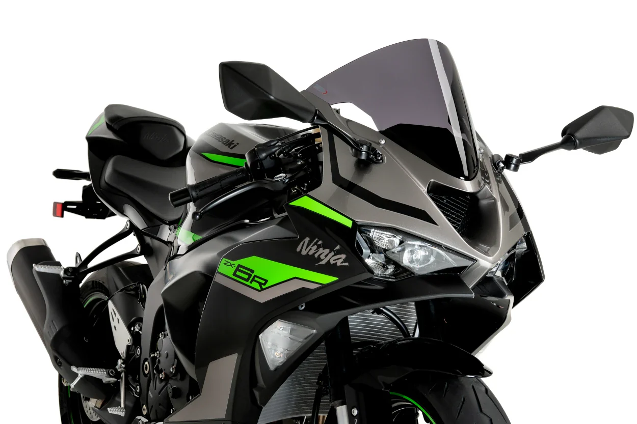 Puig R-Racer Windscreen Kawasaki ZX6R / ZX636 2024-2026 - Image 2