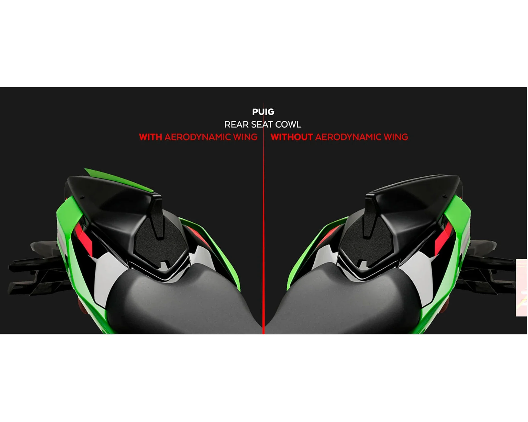 Puig Rear Seat Cowl Kawasaki Ninja ZX10R / RR 2016-2025 - Image 5