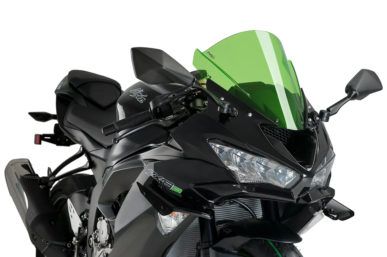 Puig Sport Side Spoilers Kawasaki Ninja ZX6R / ZX636 2018-2023