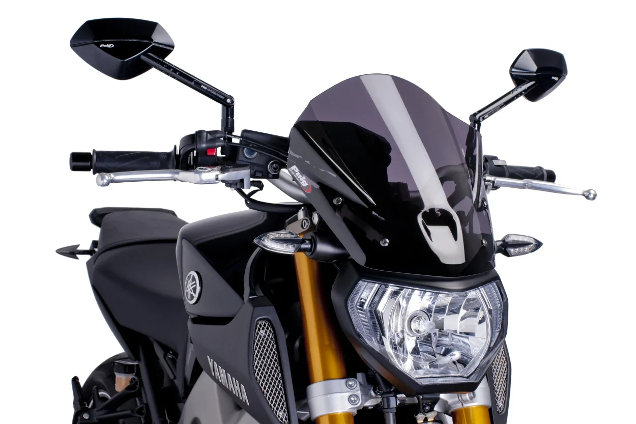 Puig Touring Naked New Generation Windscreen Yamaha FZ-09 2014-2016 - Image 2