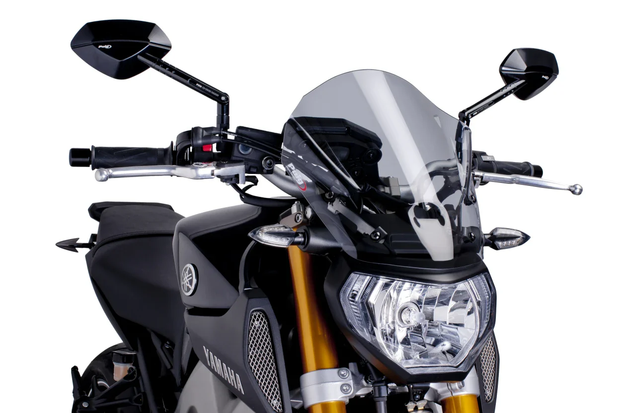 Puig Touring Naked New Generation Windscreen Yamaha FZ-09 2014-2016 - Image 3
