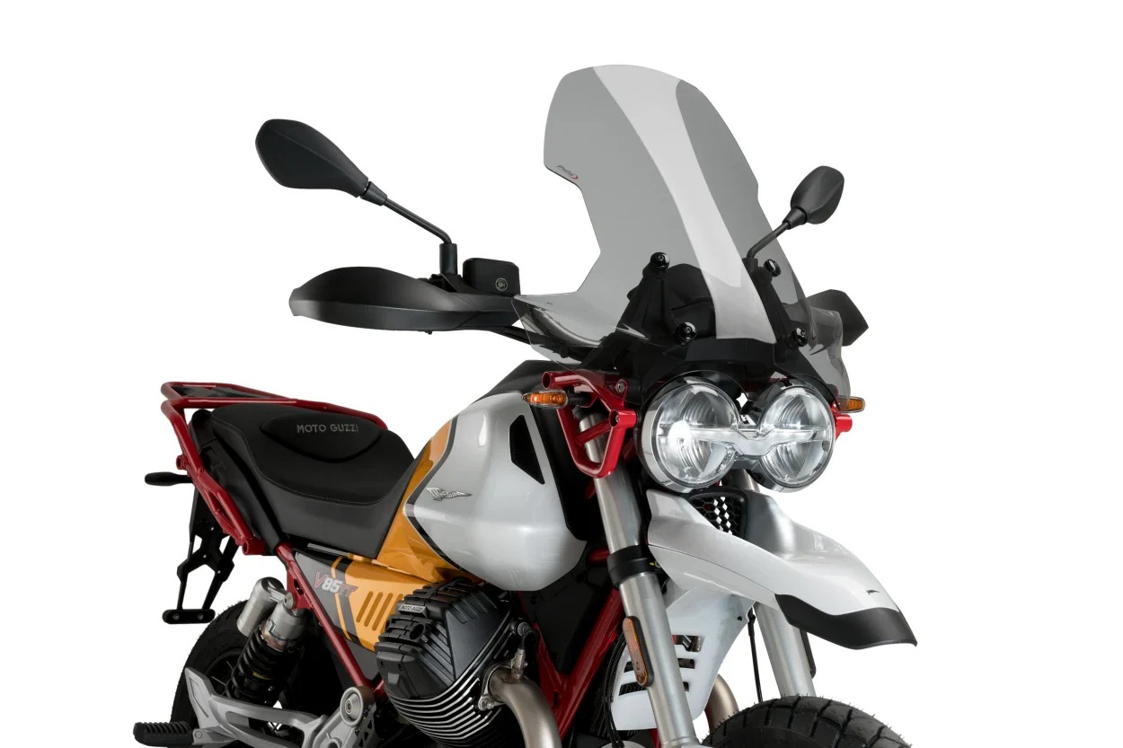 Puig Touring Windscreen Moto Guzzi V85 TT / Adventure / Travel 2019-2023 - Image 4