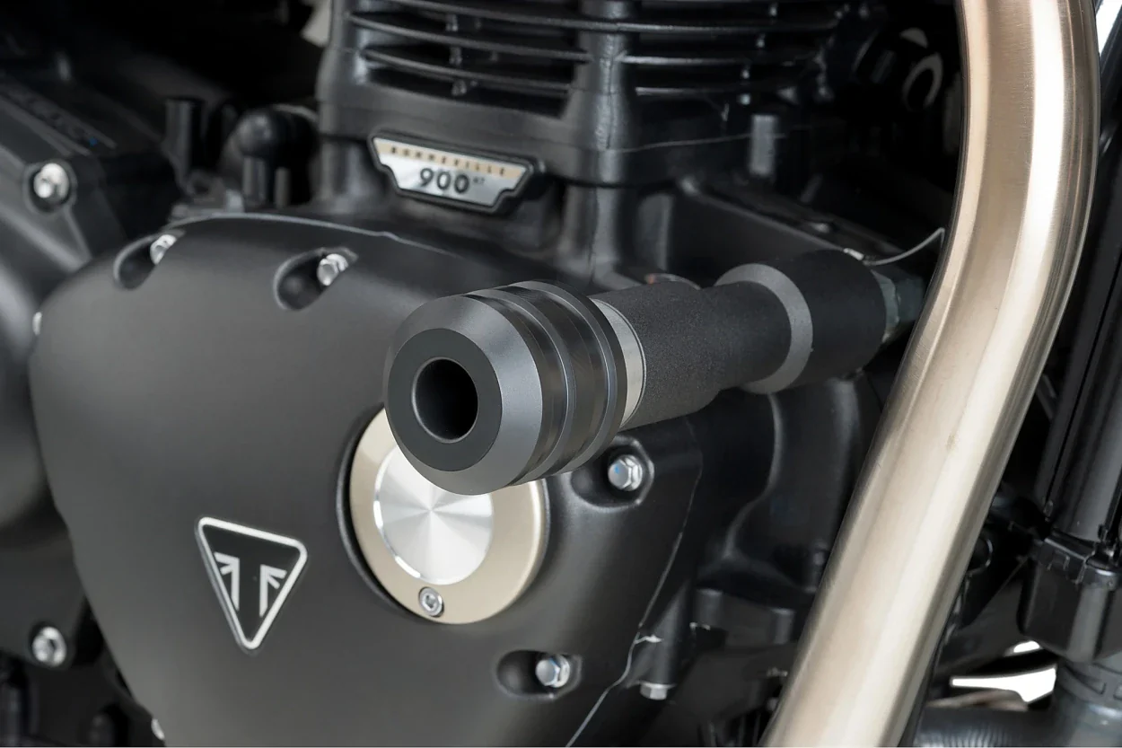 Puig Vintage Frame Sliders Triumph Bonneville / Street Twin / Thruxton / R 2016-2026 - Image 2