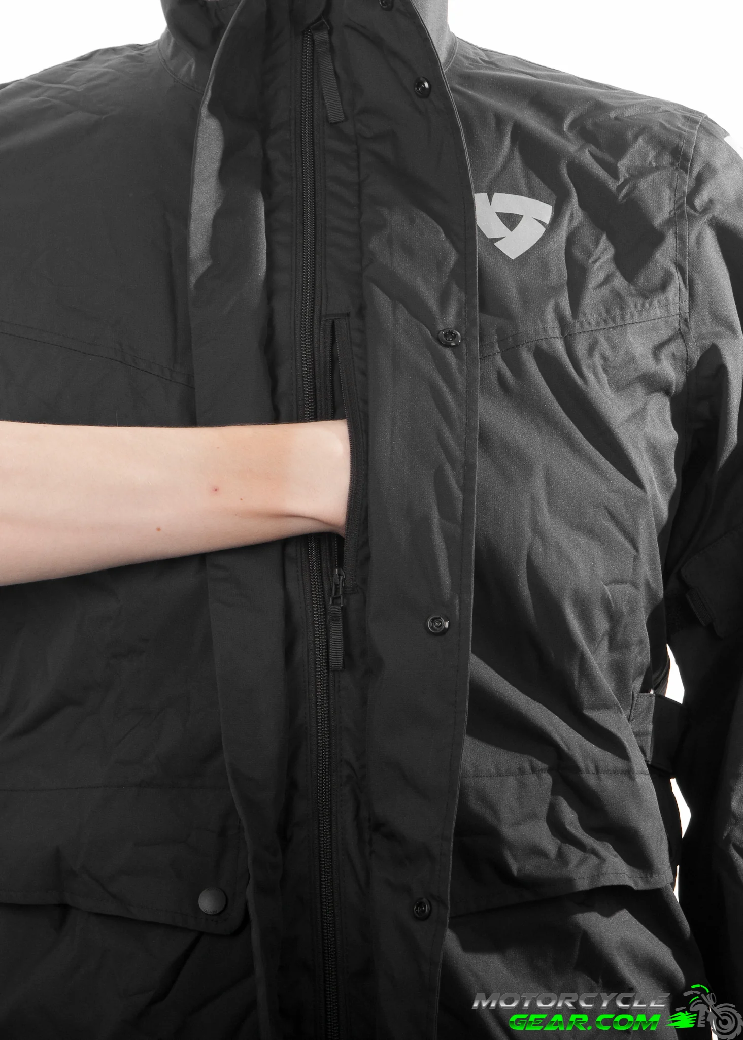 REV'IT! Nitric 4 H2O Rain Jacket - Image 6