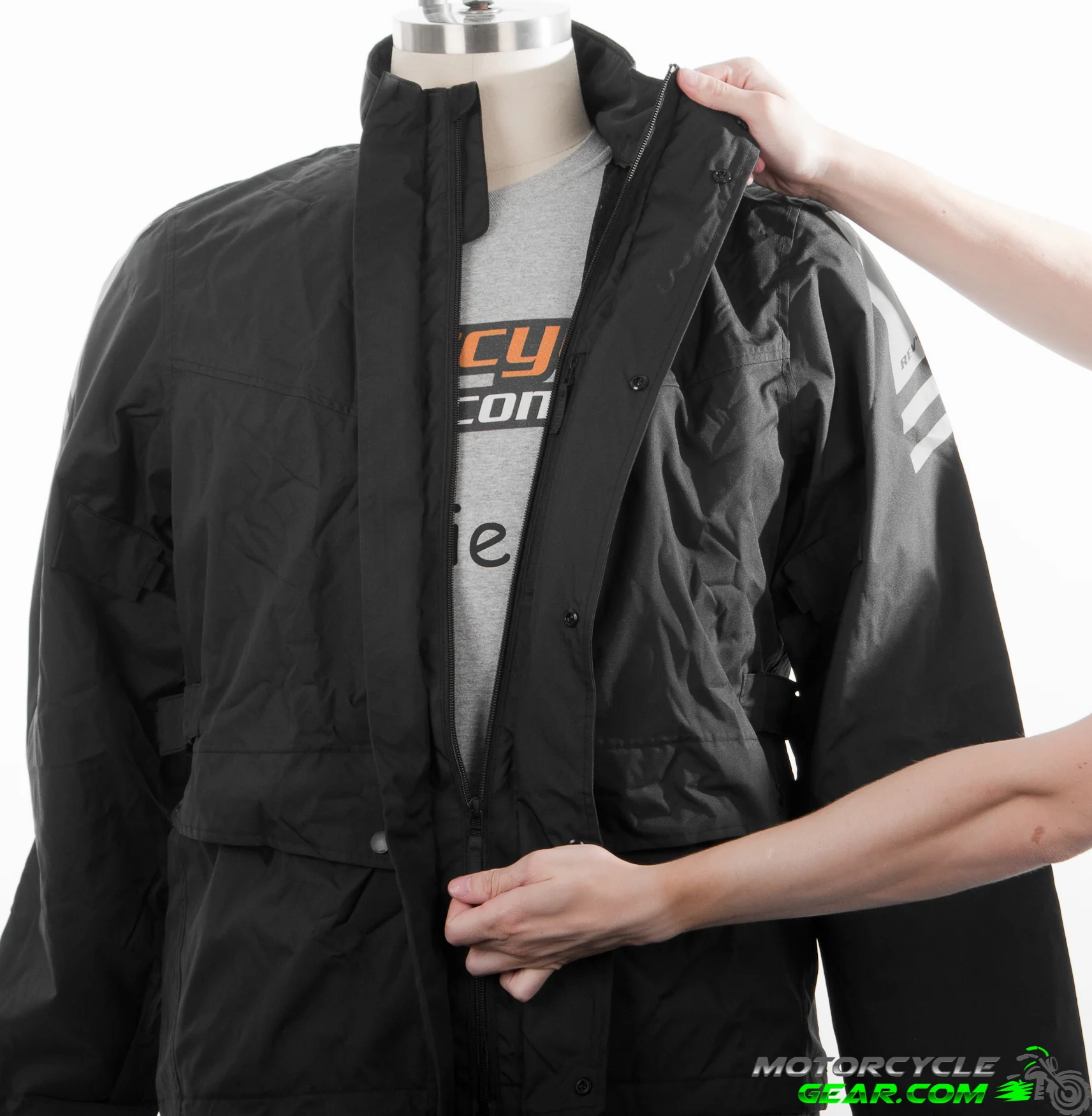 REV'IT! Nitric 4 H2O Rain Jacket - Image 8