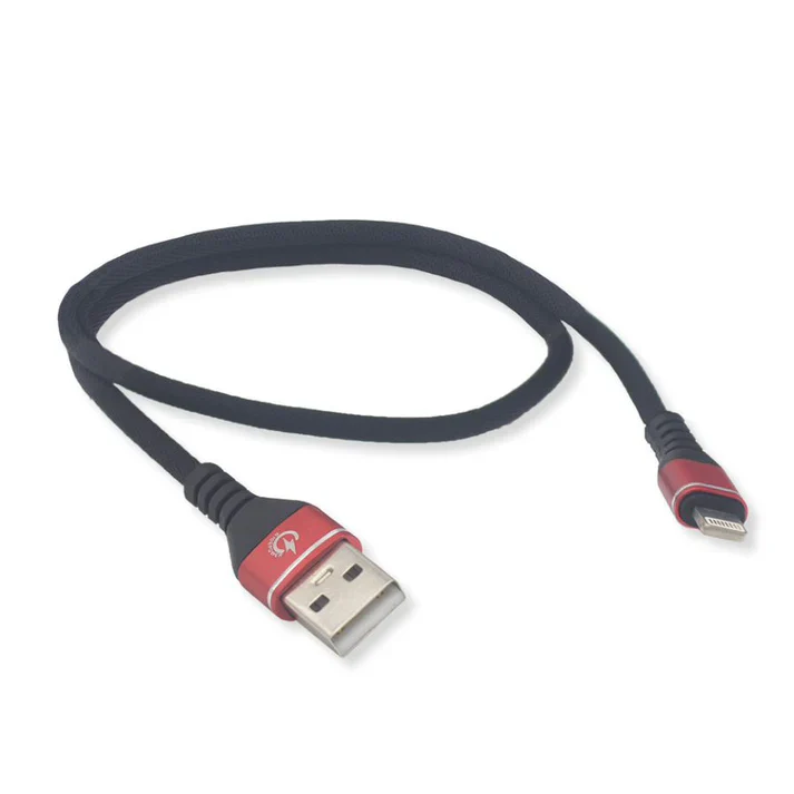 RidePower Male USB to Male Lightning Cable - Phone - Charger - 18"
