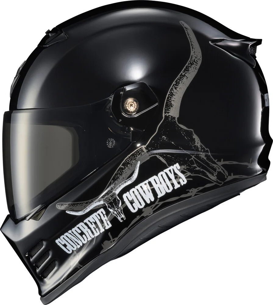 Scorpion Covert FX Concrete Cowboys Helmet - Image 4