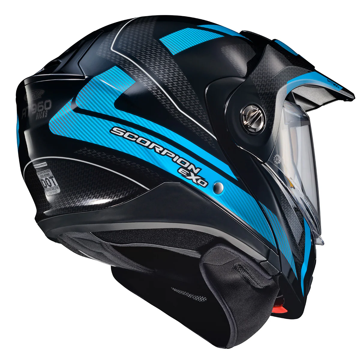Scorpion EXO-AT960 Hicks Helmet with Dual Pane Shield - Image 2