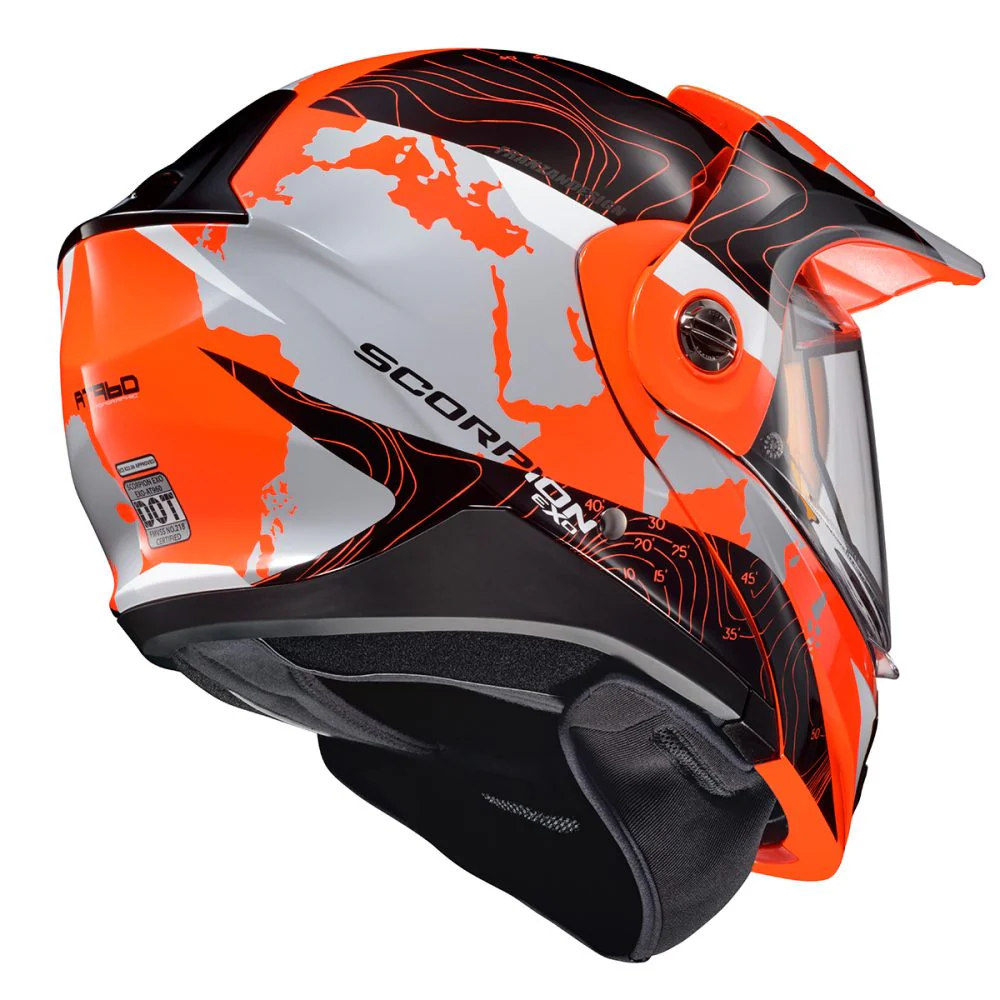 Scorpion EXO-AT960 Topographic Helmet with Dual Pane Shield - Image 3