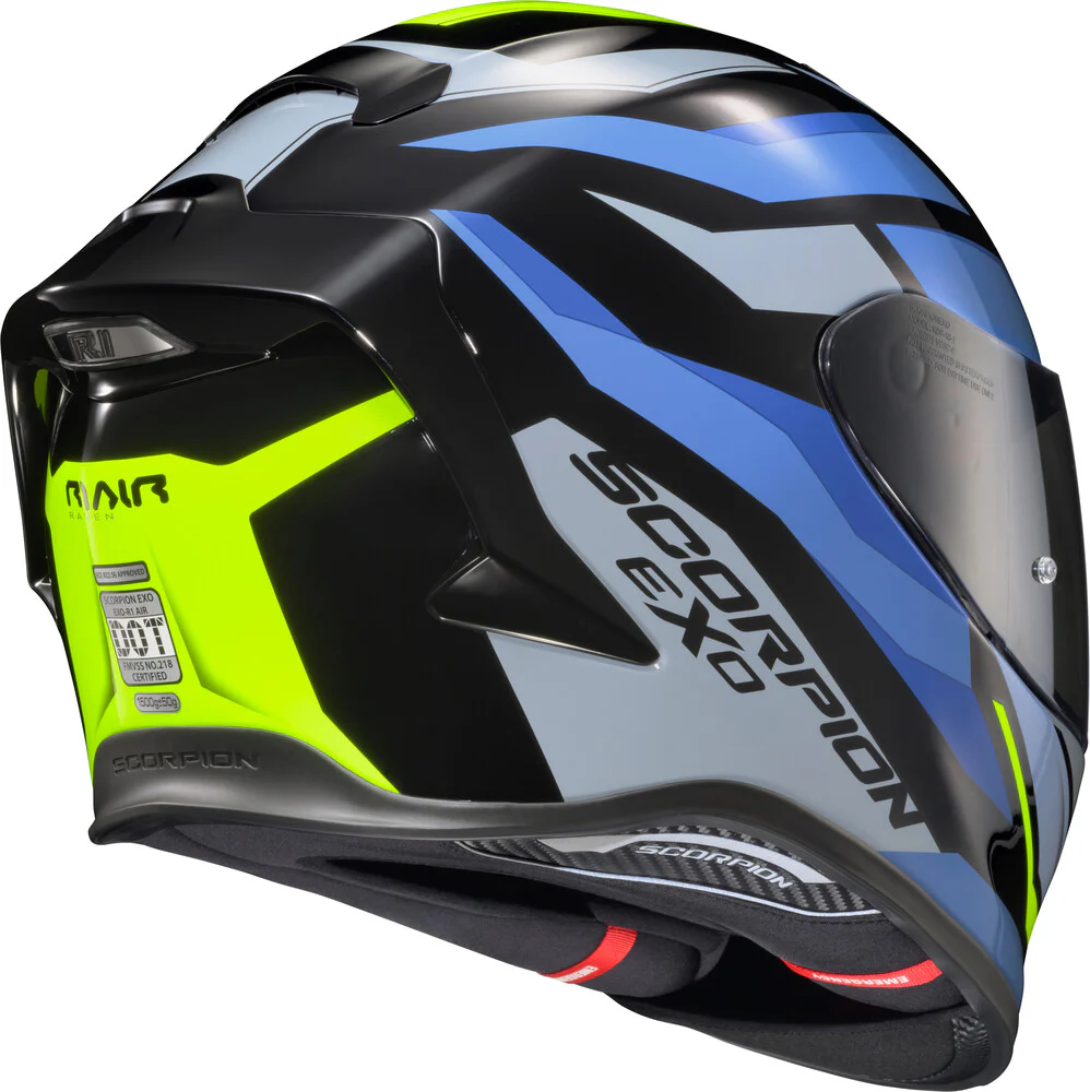 Scorpion EXO-R1 Air Raven Helmet - Image 7