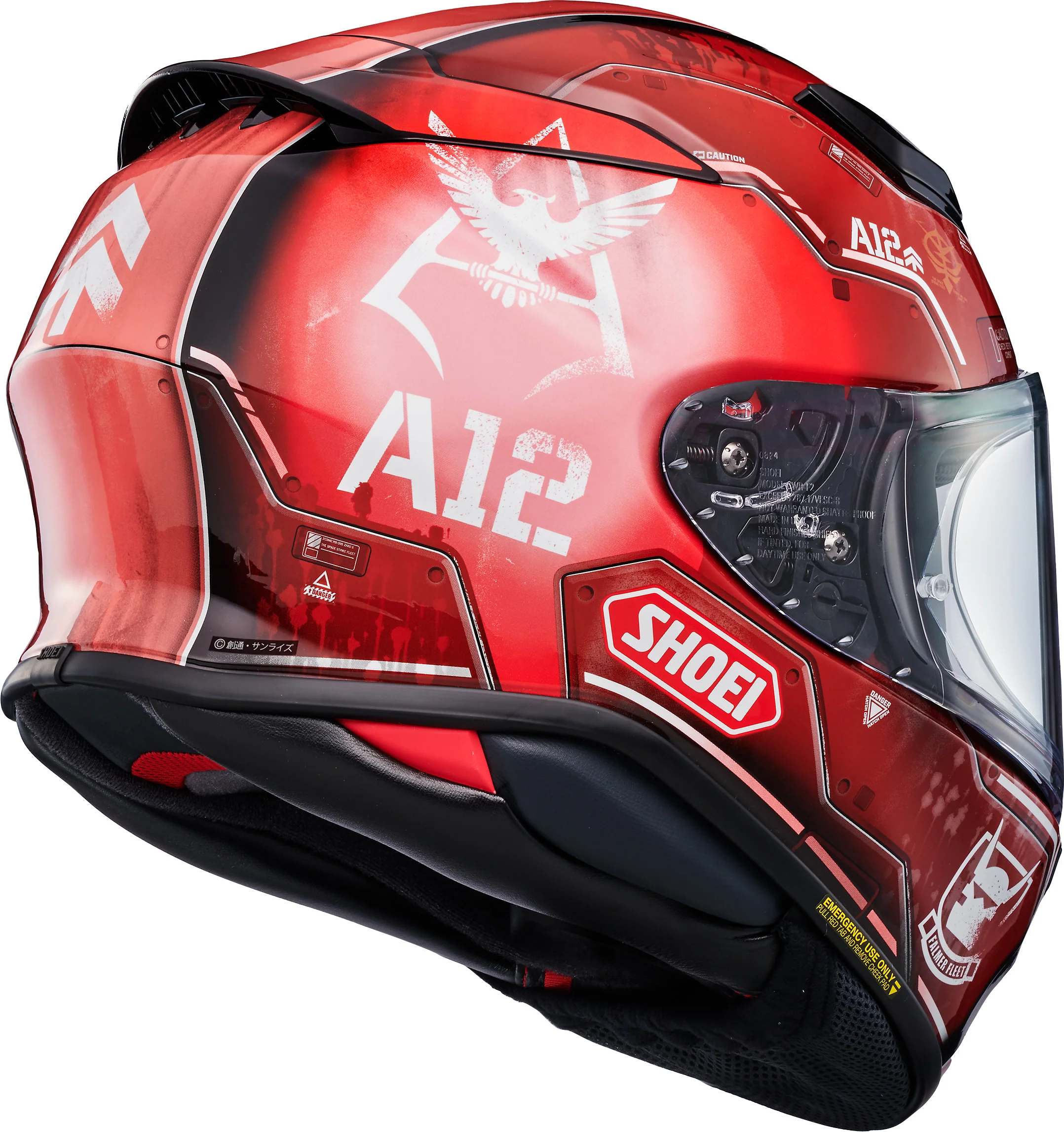 Shoei RF-1400 MS-06S Chars Zaku II Helmet ~ Medium, Large, Or XL Only - Image 2