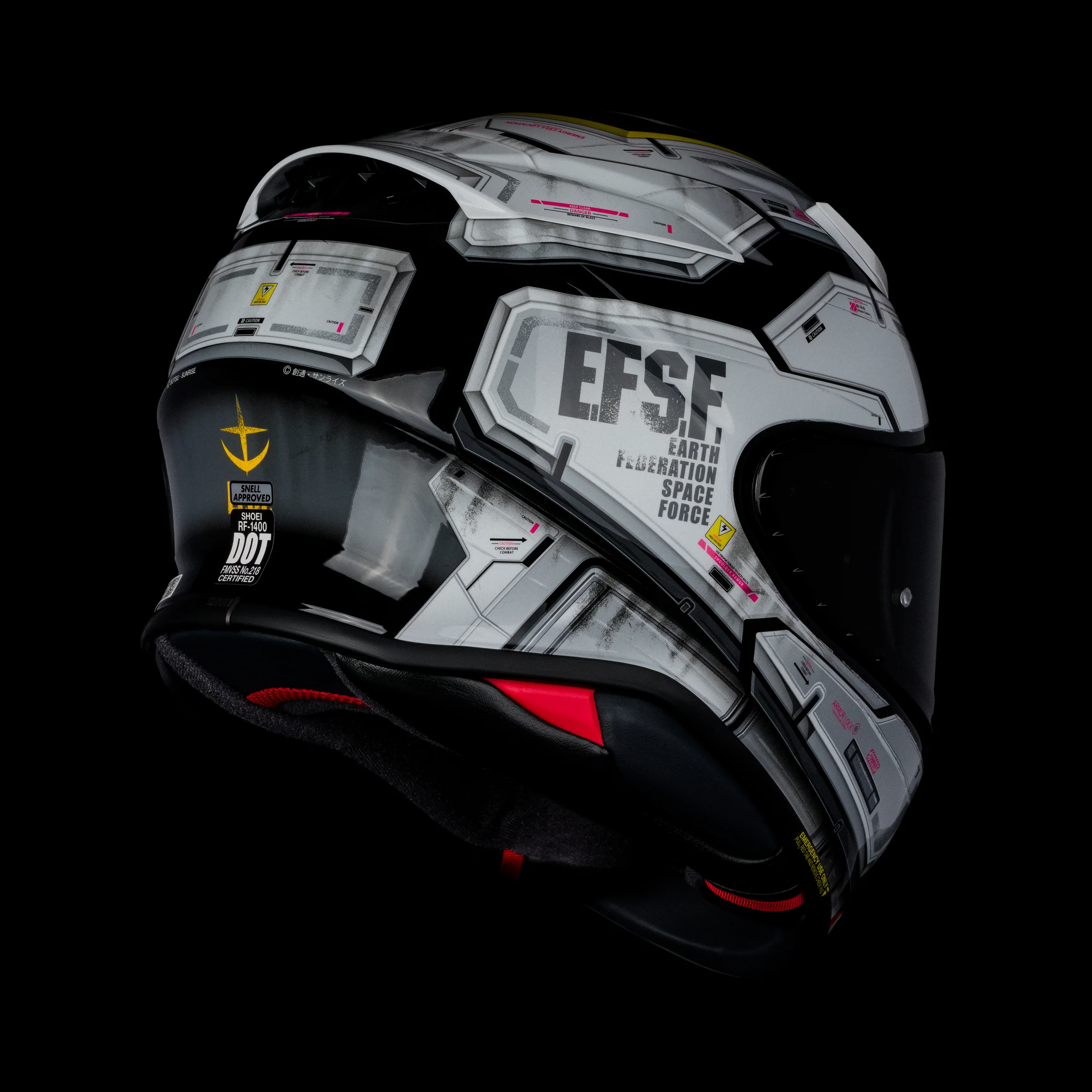 Shoei RF-1400 RX-78-02 Gundam Helmet - Image 11
