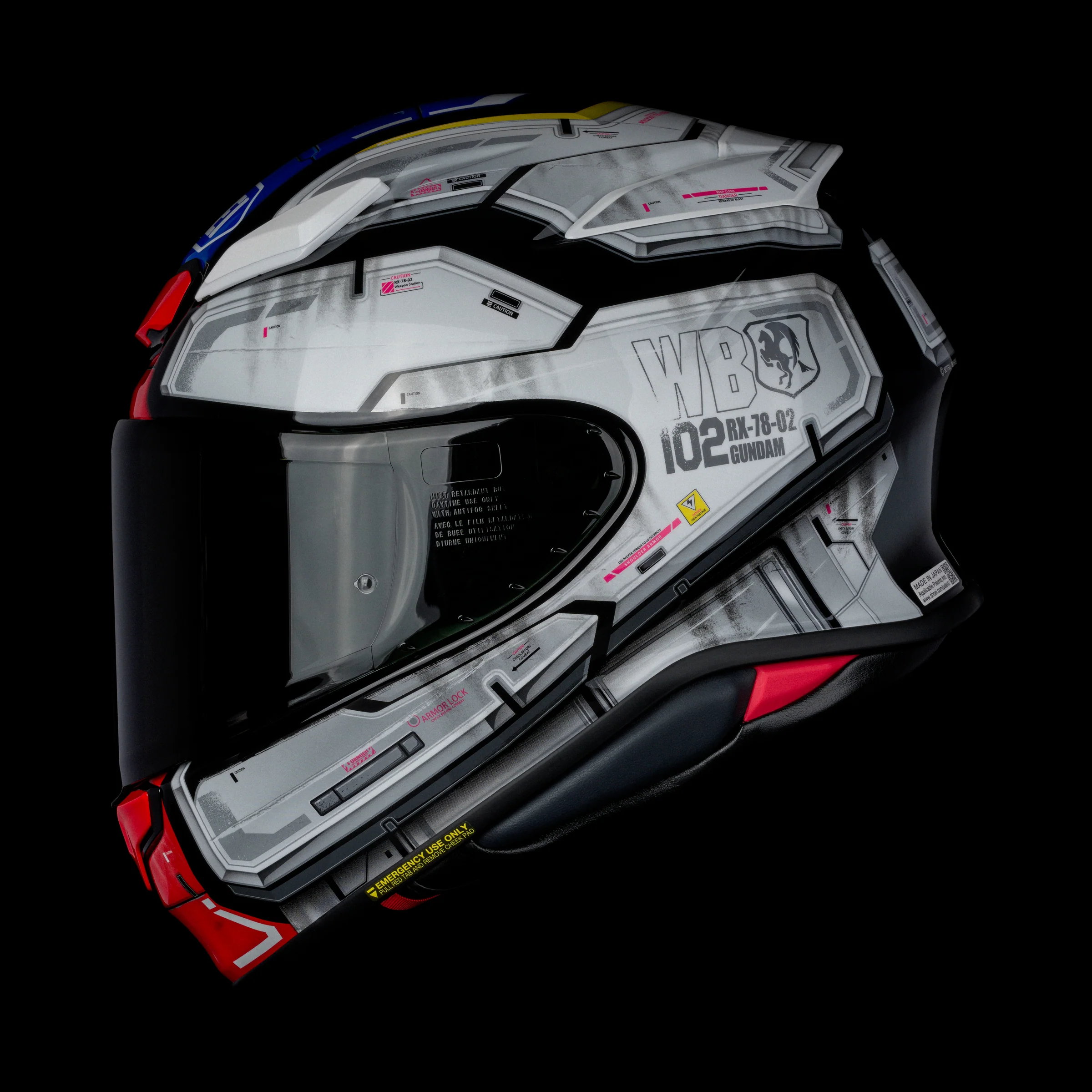 Shoei RF-1400 RX-78-02 Gundam Helmet - Image 13