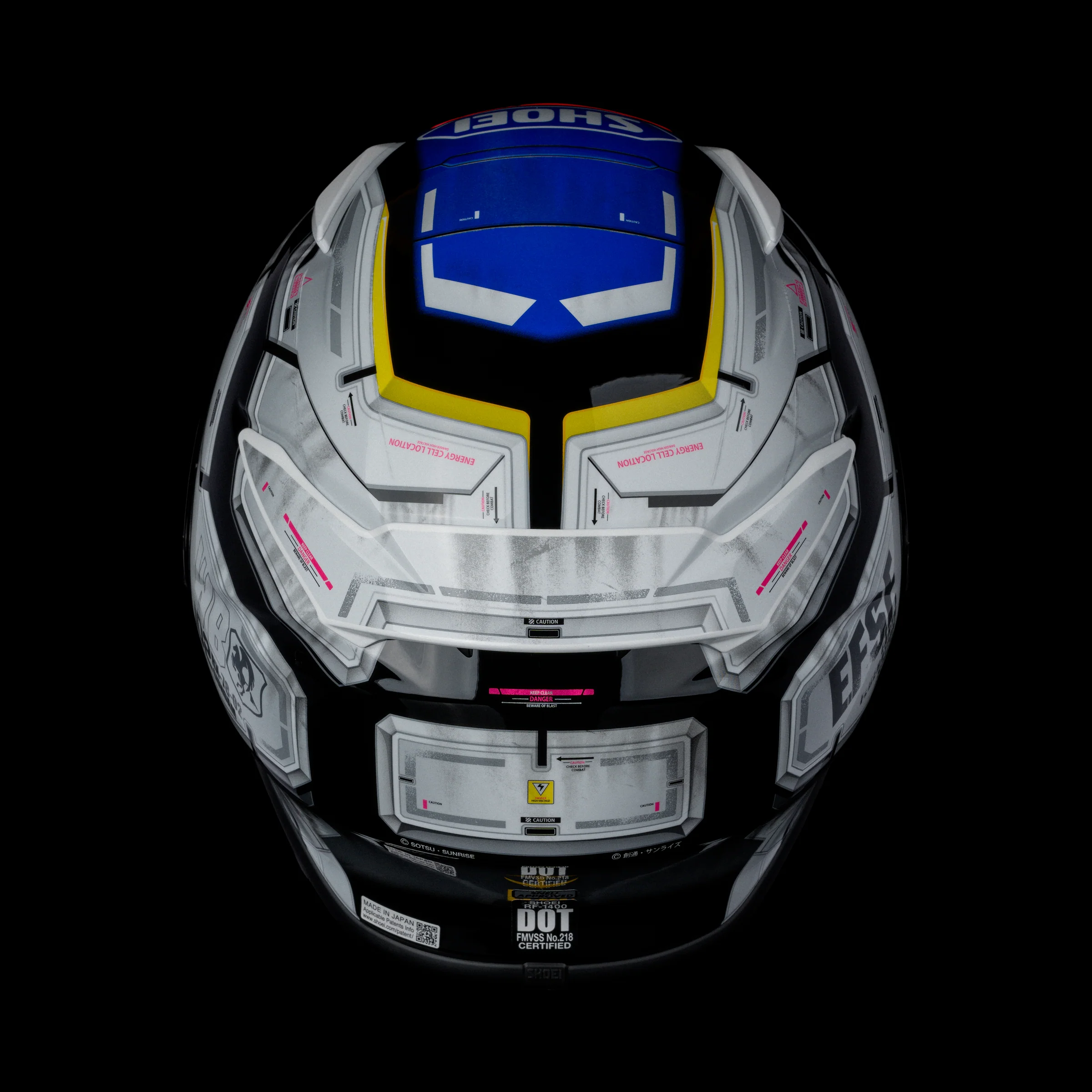 Shoei RF-1400 RX-78-02 Gundam Helmet - Image 14