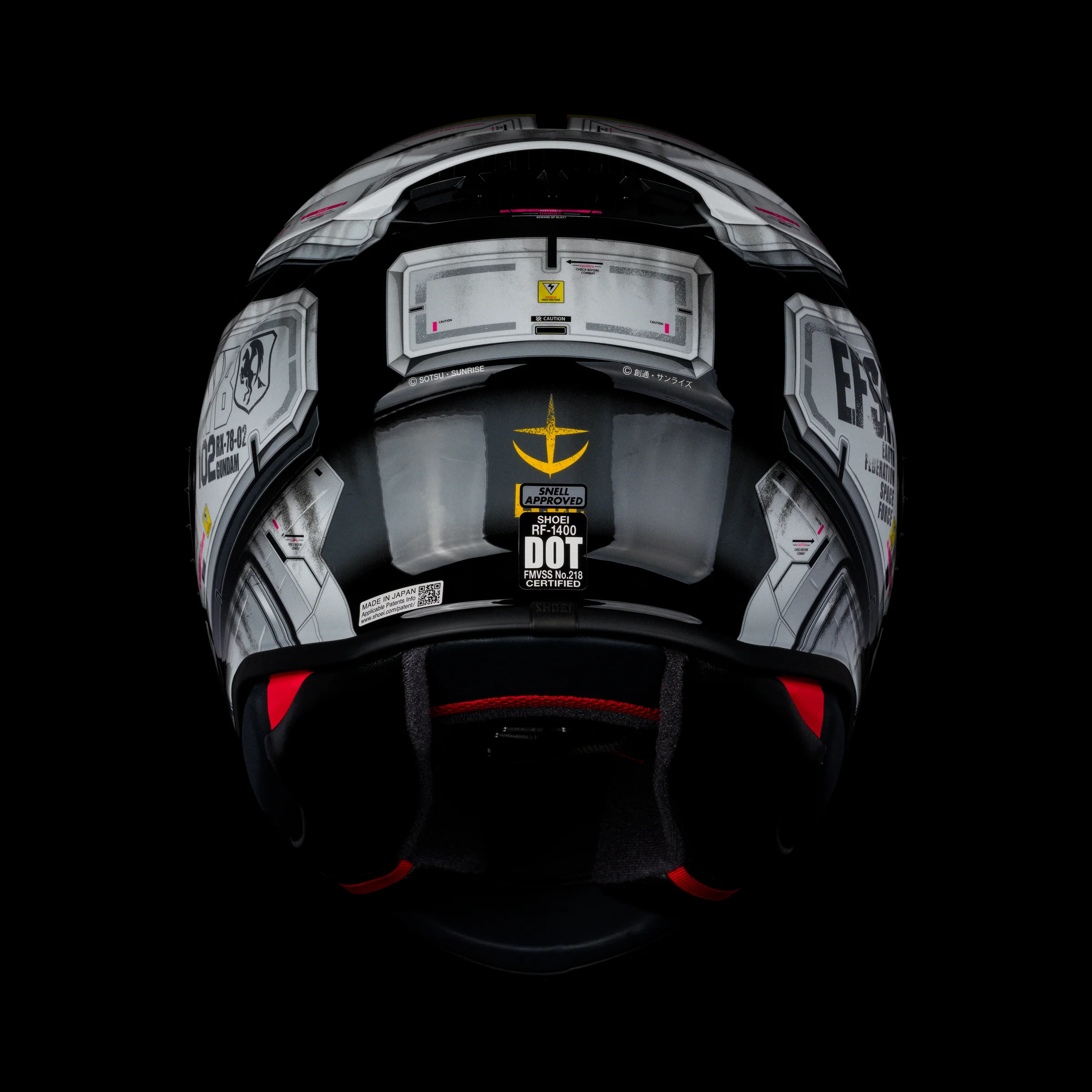 Shoei RF-1400 RX-78-02 Gundam Helmet - Image 9