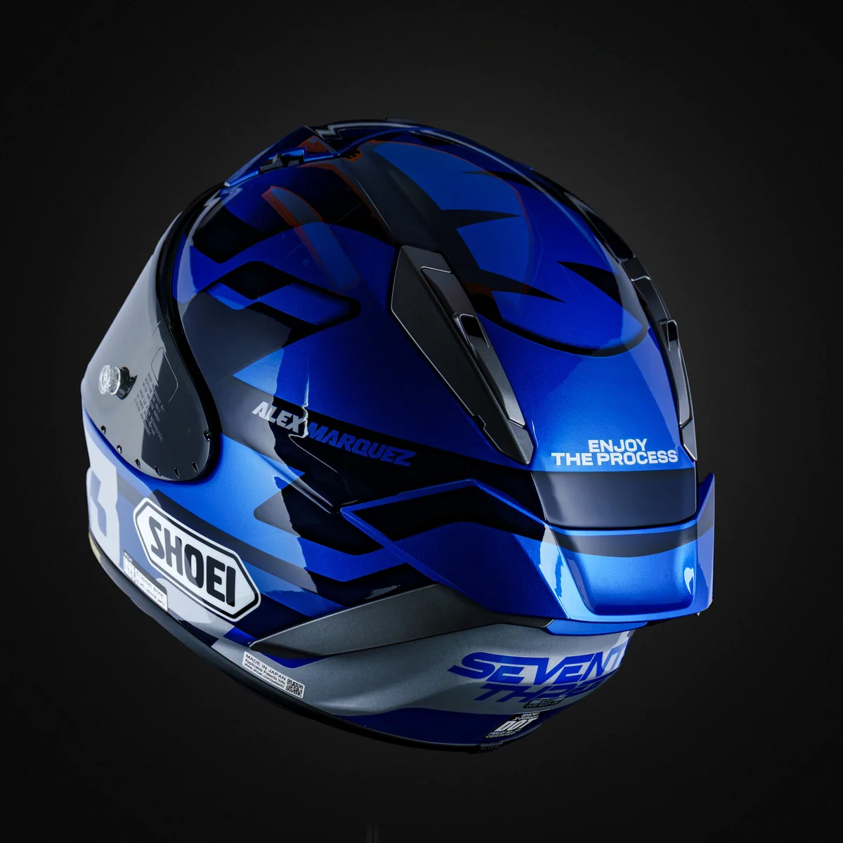 Shoei X-15 Alex Marquez 73 V3 Helmet - Image 12