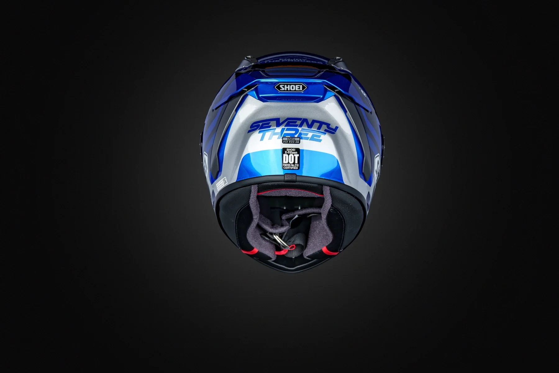 Shoei X-15 Alex Marquez 73 V3 Helmet - Image 8