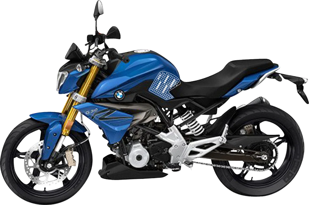 Stompgrip Volcano Tank Pad BMW G310R 2016-2019 - Image 2