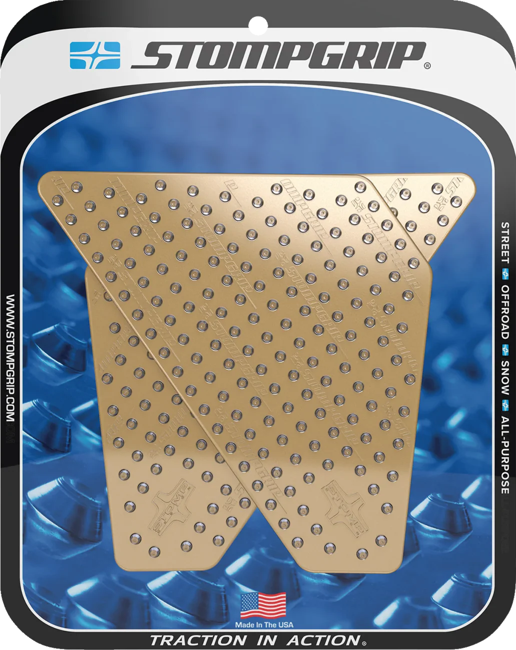Stompgrip Volcano Tank Pad Kawasaki KLR650 2022-2025 - Image 2